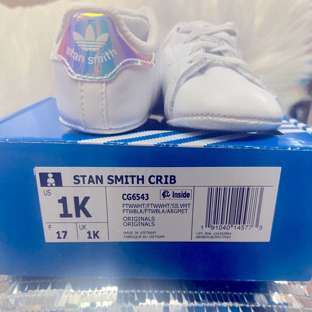 Stan Smith crib shoes